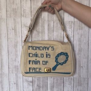 Vintage Nursery rhyme purse